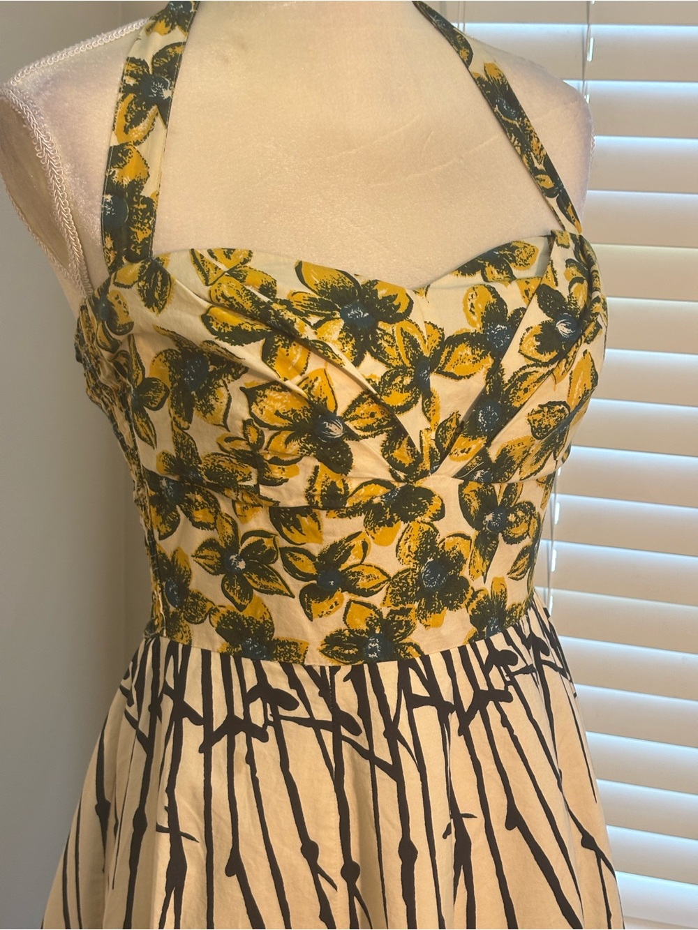 Anthropologie Girls from Savoy Halter Dress - Picture 3 of 6